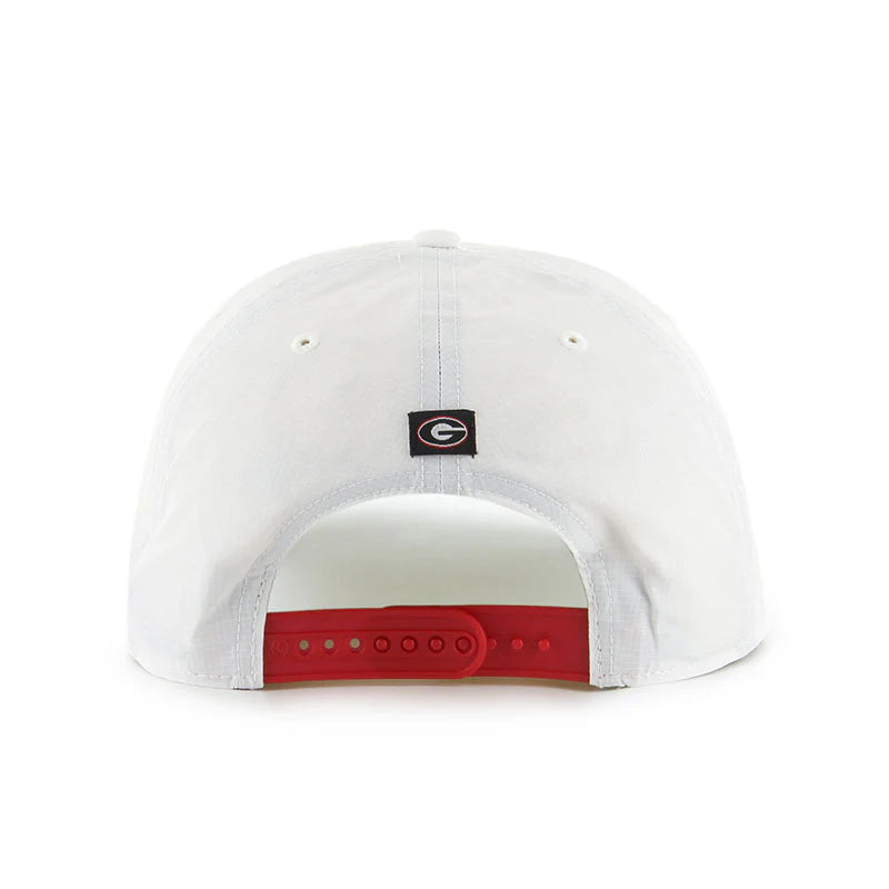 47 BRAND Men's Hats WHITE Uga Chamberlain Snapback Hat 47 Brand || David's Clothing CHMBP17BBPWH