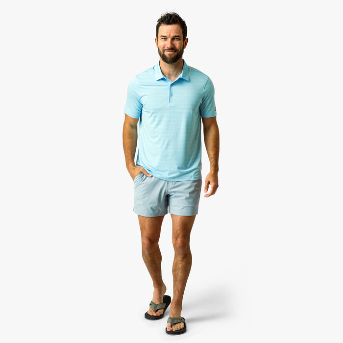 AFTCO MFG Men's Polo Aftco Link SS Performance Polo Shirt