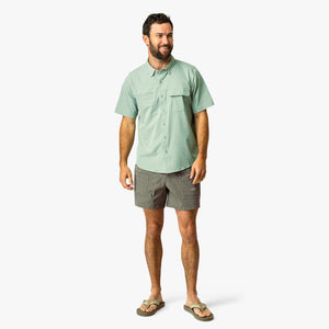 AFTCO MFG Men's Sport Shirt Aftco Air-O Mesh SS Button Down Shirt