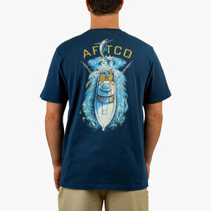 AFTCO MFG Men's Tees Aftco Top View SS T-Shirt