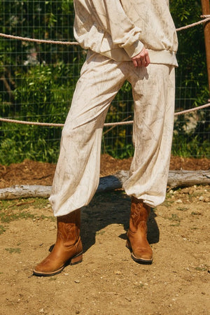 BUCKET LIST Women's Pants Camouflage Loose Fit Waist Banded Jogger Pants