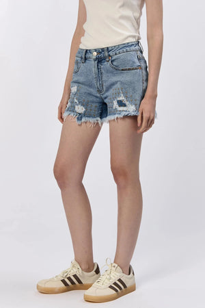 DEAR JOHN DENIM Women's Shorts Dear John Carrie Denim Short || David's Clothing