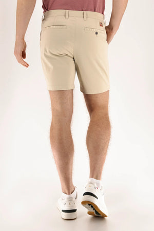 DEVIL DOG Mens Shorts Devil-Dog Chino Short 7" - Brown Rice || David's Clothing
