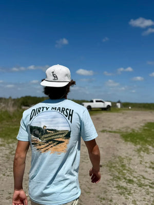 DIRTYMARSH Men's Tees Dirty Marsh Marshall On Da Riva Tee