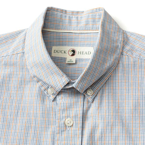DUCK HEAD Men's Sport Shirt Duck Head Cotton Cashmere Poplin Sport Shirt Rollins Plaid