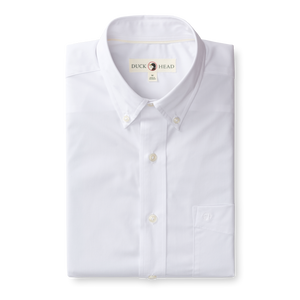 DUCKHEAD Men's Sport Shirt Duck Head Performance Poplin Sport Shirt - Boyce Solid