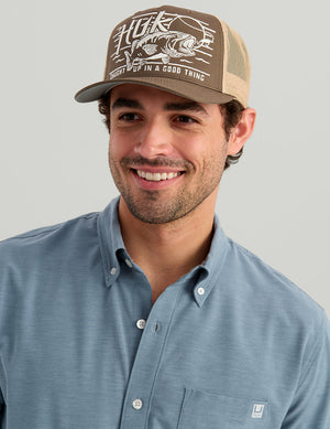 HUK FISHING Men's Sport Shirt Huk Kona Button-Down