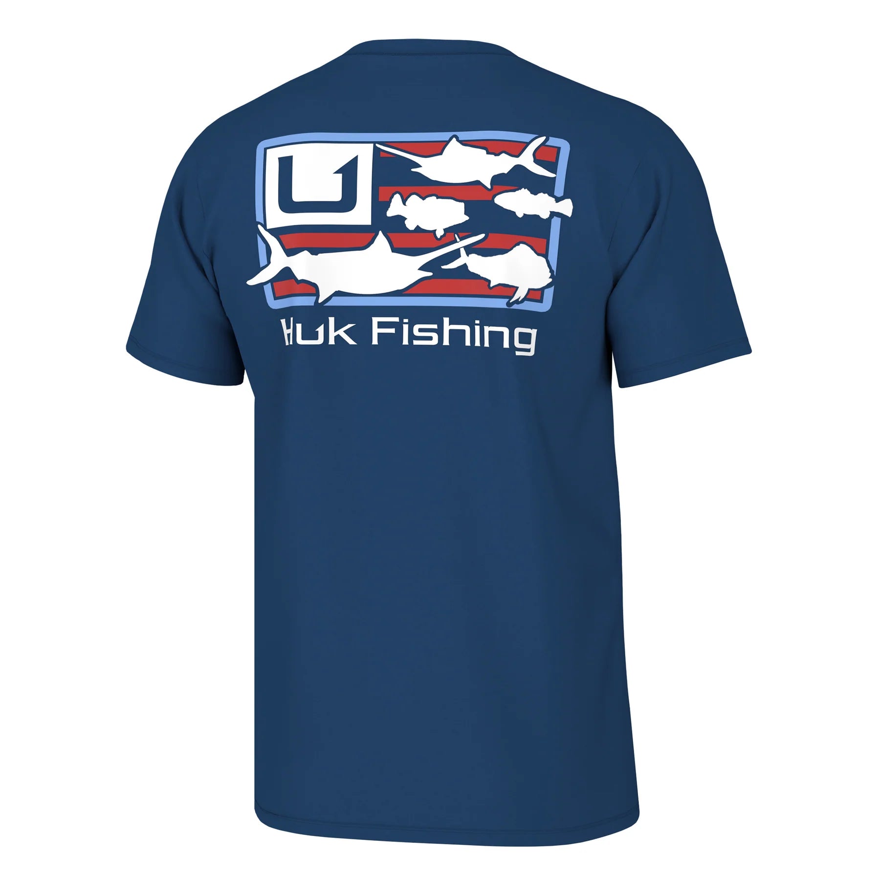 HUK FISHING Men's Tees HUK Trophy Flag Tee || David's Clothing