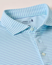 JOHNNIE O Men's Polo Johnnie-O Performance Mesh Polo - Stetson Stripe