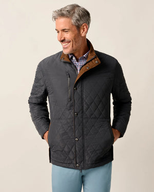 JOHNNIE O Mens Jackets Johnnie-O Juno Quilted Snap Jacket