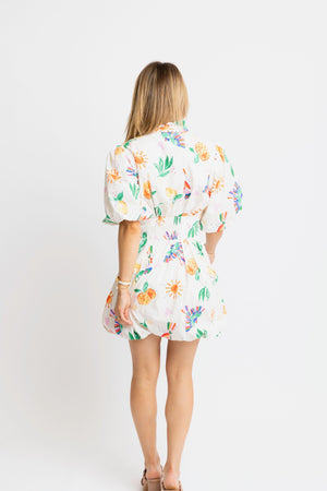 KARLIE CLOTHES Women's Dresses 252 BUBBLE HEM DRESS