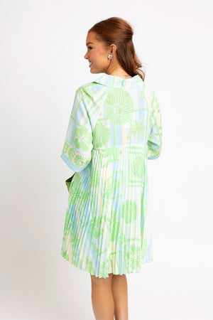 KARLIE CLOTHES Women's Dresses Karlie Sea Shell Stripe Dress