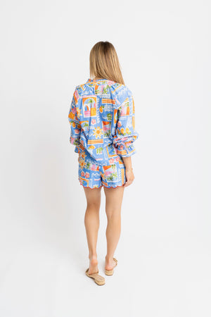 KARLIE CLOTHES Women's Shorts Karlie Santorini Short