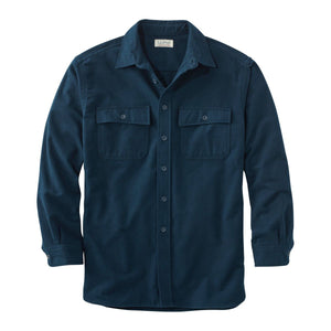 L.L.Bean Men's Sport Shirt NAVY / S L.L.Bean Men's Chamois Shirt, Traditional Fit 1879233102