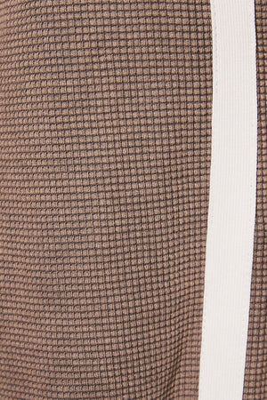 LELIS COLLECTION Women's Pants Side Stripe Thermal Wide Leg Lounge Pants