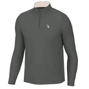 LOCAL BOY OUTFITTERS Men's Pullovers SMOKE / S Local Boy Men's Bentley Quarter Zip L1300039SMK