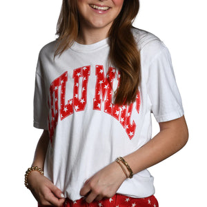 LU LU MAC Women's Tee RED / S Lulu Mac Star Comfort Color Tee LM-STAR-R