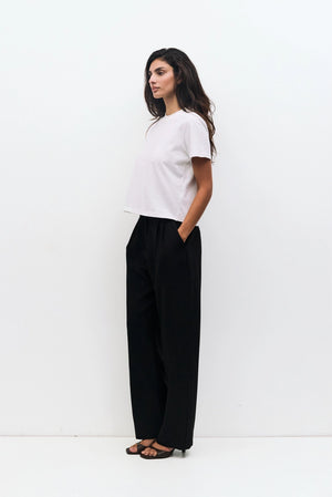 MOD REF CLOTHIN Women's Top The Lanie Top | Women's Heavyweight Cotton T-Shirt