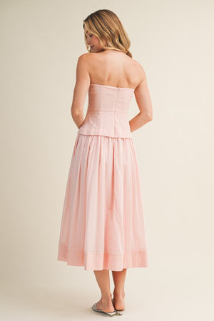 MUSTARD SEED Women's Dresses Corset Lined Strapless Dress