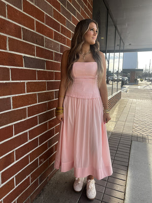 MUSTARD SEED Women's Dresses Corset Lined Strapless Dress