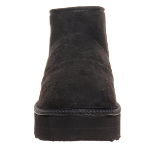 OLEM Women's Shoes Platform Faux Fur Lined Bootie || David's Clothing