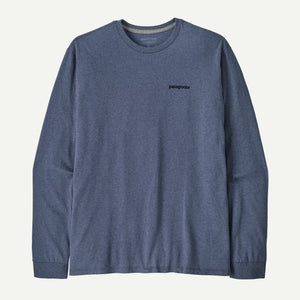 PATAGONIA Men's Tees Patagnia Men's Long-Sleeved P-6 Logo Responsibili-Tee