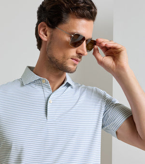PETER MILLAR Men's Polo Peter Millar Echo Performance Jersey Polo
