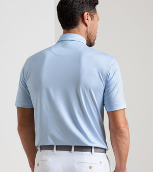 PETER MILLAR Men's Polo Peter Millar Gingham Performance Jersey Polo