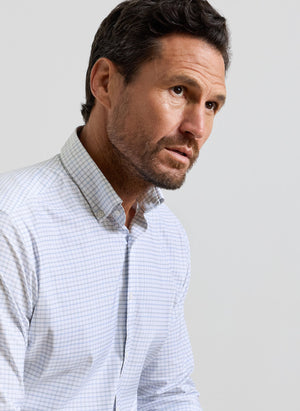 PETER MILLAR Men's Sport Shirt Rommel Performance Twill Sport Shirt