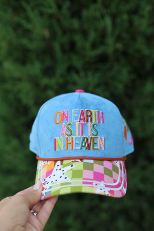 POPPY & PINE Women's Hat DENIM Poppy + Pine On Earth As It Is In Heaven Hat ONEARTHHAT