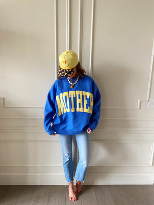 POPPY & PINE Women's Sweaters Poppy & Pine Mother 2-Sided Mock Sweatshirt