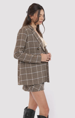 SADIE AND SAGE Women Jackets Sadie and Sage Gossip Girl Double Breasted Blazer