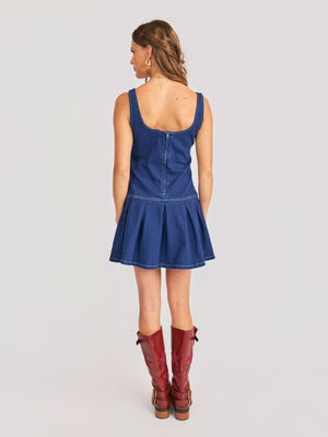 SADIE AND SAGE Women's Dresses Sadie and Sage Cowgirl Denim Mini Dress