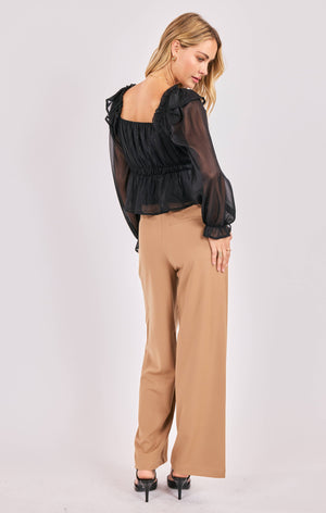 SADIE AND SAGE Women's Pants Sadie and Sage Astrid Super Stretch Pull on Straight Pants