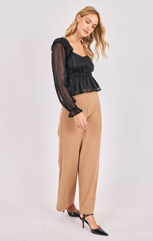 SADIE AND SAGE Women's Pants Sadie and Sage Astrid Super Stretch Pull on Straight Pants