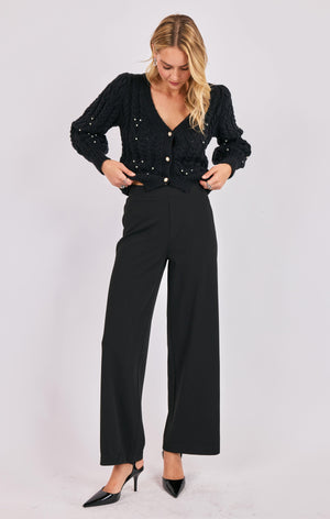 SADIE AND SAGE Women's Pants Sadie and Sage Astrid Super Stretch Pull on Straight Pants