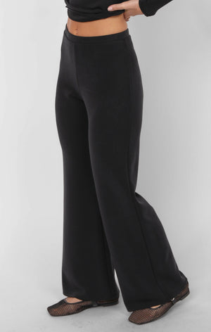 SADIE AND SAGE Women's Pants Sadie And Sage Hustle Knit Wide Leg Pants