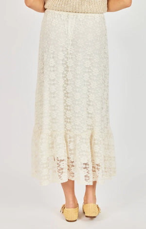 SADIE AND SAGE Women's Skirts Sadie and Sage Letters Midi Skirt