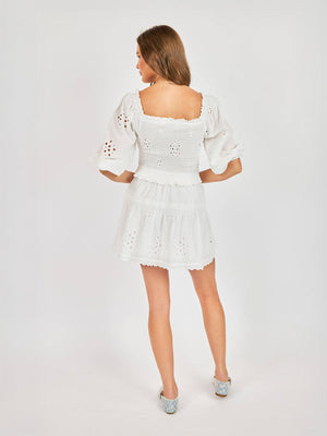 SADIE AND SAGE Women's Top Bloomfield Smocked Top