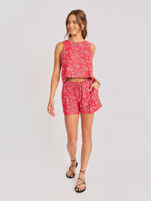 SADIE AND SAGE Women's Top Sadie and Sage Firecracker Sleeveless Top