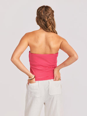 SADIE AND SAGE Women's Top Sadie and Sage Jukebox Knit Tube Top