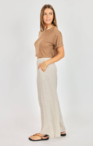 SADIE AND SAGE Women's Top Sadie and Sage Sand Toys Cropped Tee