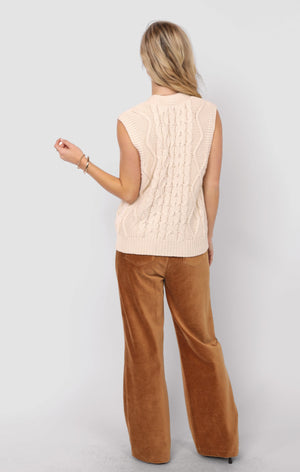 SADIE AND SAGE Women's Top Sadie and Sage Swift Cardigan Vest || David's Clothing