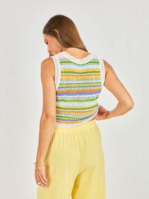 SADIE AND SAGE Women's Top Sadie and Sage Sylvia Stripe Sweater Vest