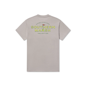 SOUTHERN MARSH COLLECTION Men's Tees LIGHT GRAY / S Southern Marsh SEAWASH Tee - Branding - Flagstick TBFGGRY