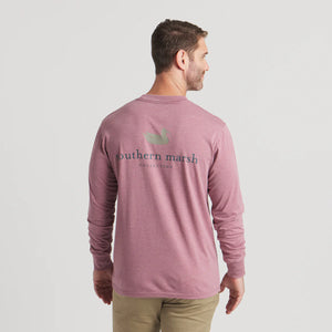 SOUTHERN MARSH COLLECTION Men's Tees Southern Marsh SEAWASH™ Tee - Authentic - Long Sleeve