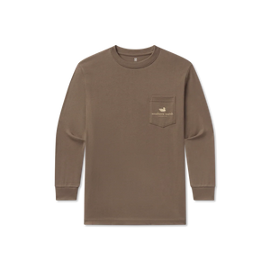 SOUTHERN MARSH COLLECTION Men's Tees Southern Marsh Youth Vintage Duck Decoy Tee - Camo Tee - Long Sleeve
