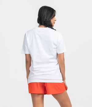 SOUTHERN SHIRT CO. Women's Tee Southern Shirt Cheers Tee - Bright White || David's Clothing