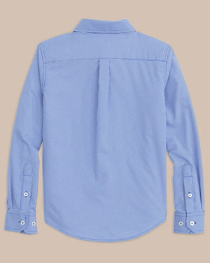SOUTHERN TIDE Boys Clothes Southern Tide Boys Mini Gingham Intercoastal Button Down Shirt
