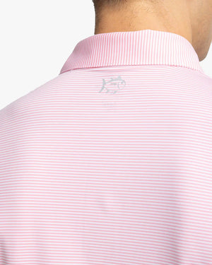 SOUTHERN TIDE Men's Polo Southern Tide brrr°-eeze Meadowbrook Stripe Polo || David's Clothing